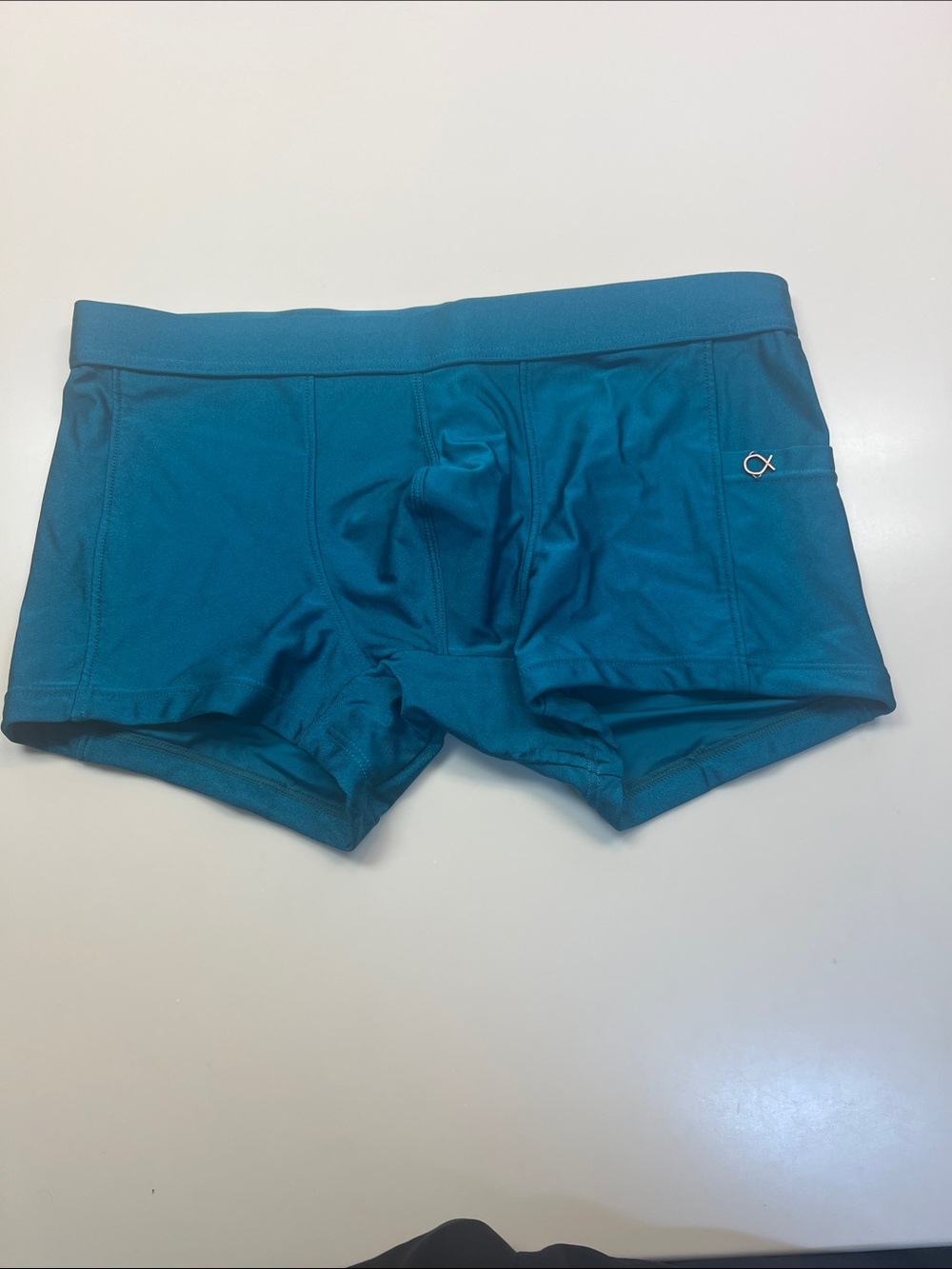 Elia beachwear Men's Teal Swim briefs new without tags